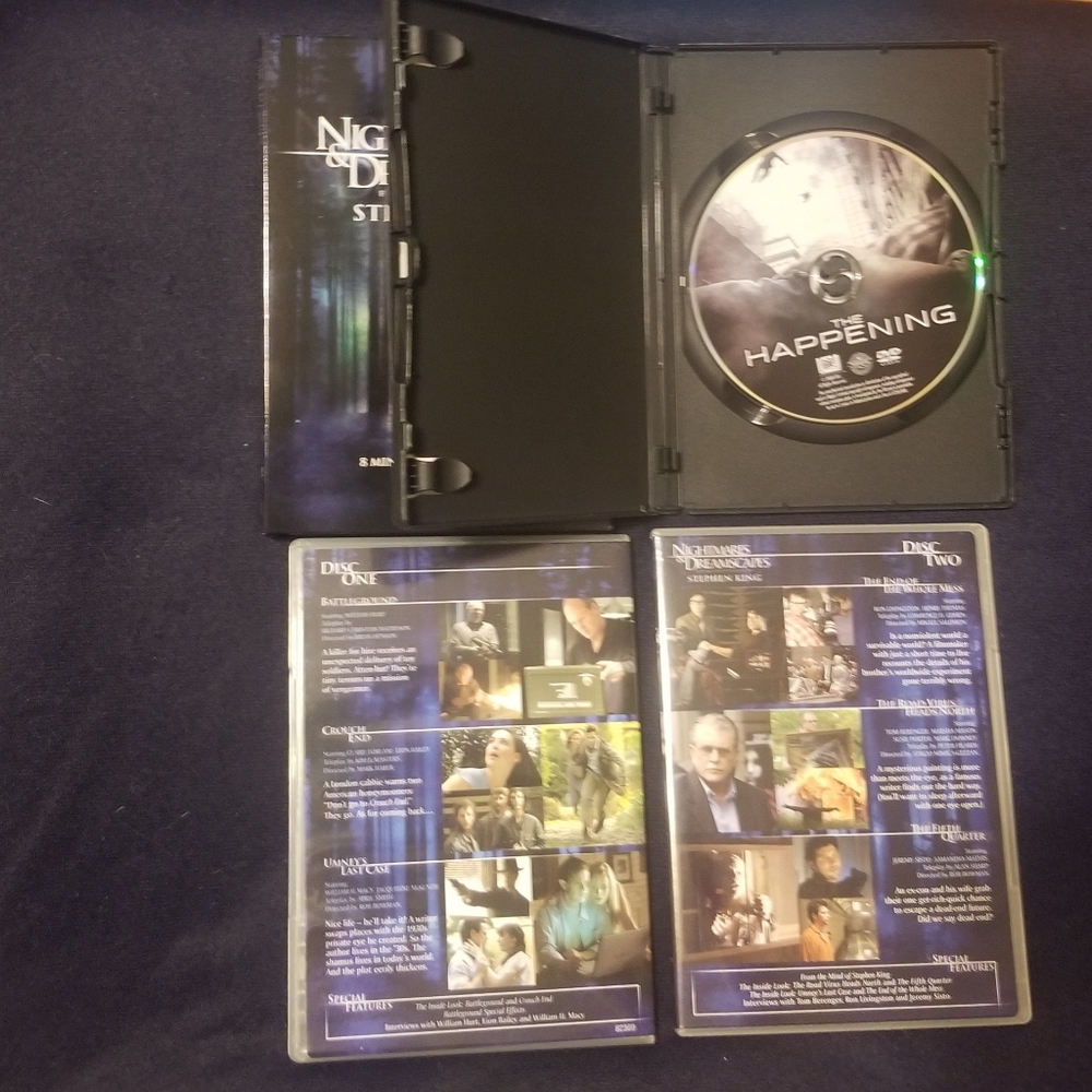 Horror masters dvd bundle: Stephen King (It & others), & Shymalan - Picture 4 of 5